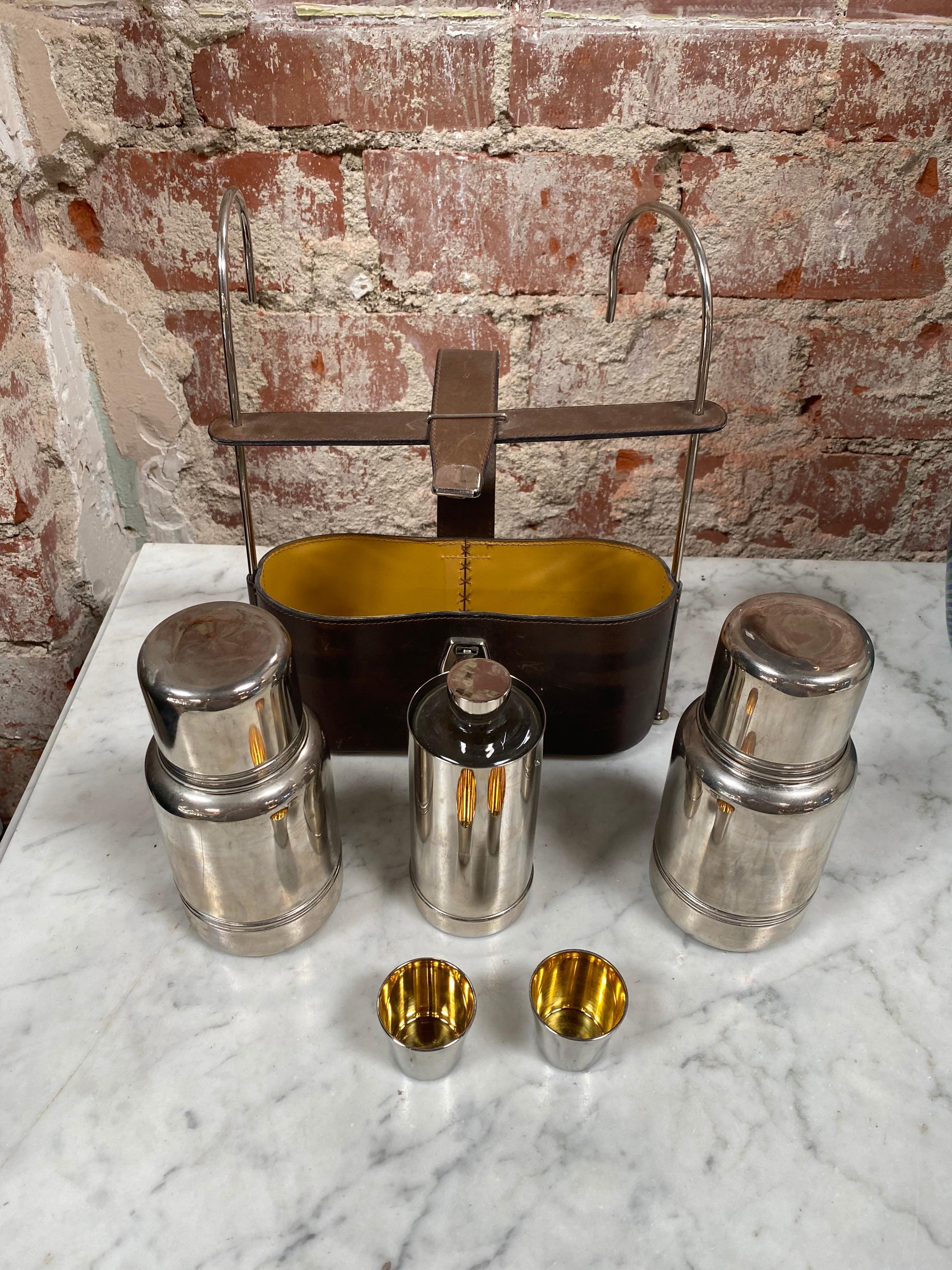 Italian Vintage Bartender Set Italy 1970s For Sale