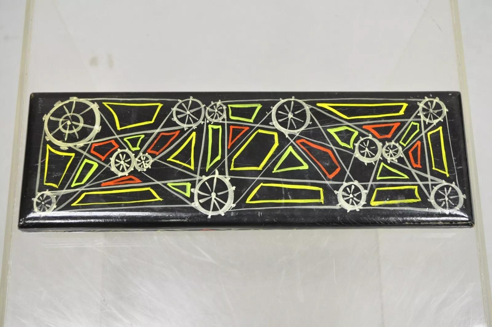 Vintage Barton's Creation Italy Hand Painted Art 
