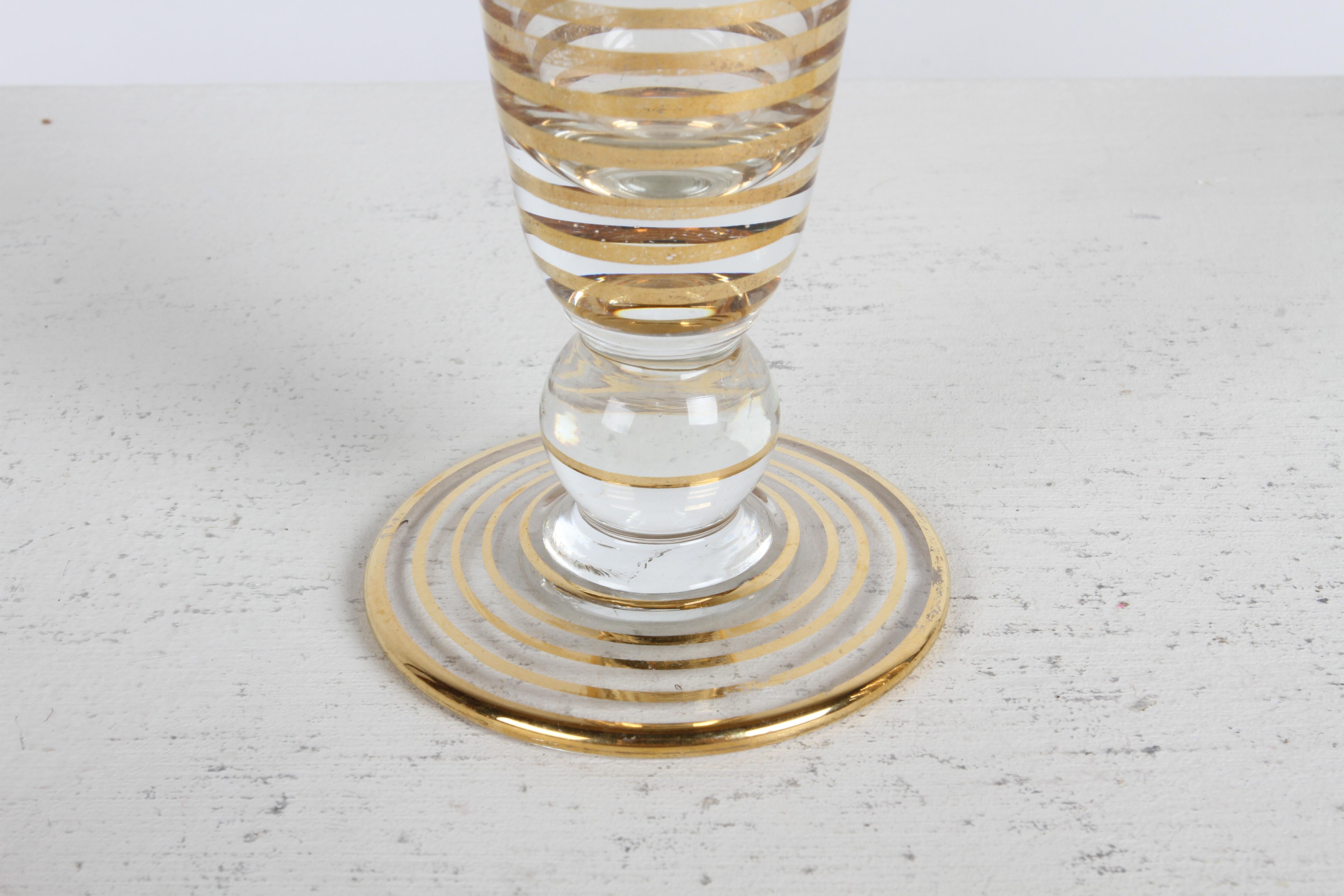 Barware Vintage MCM Copas de Champán 