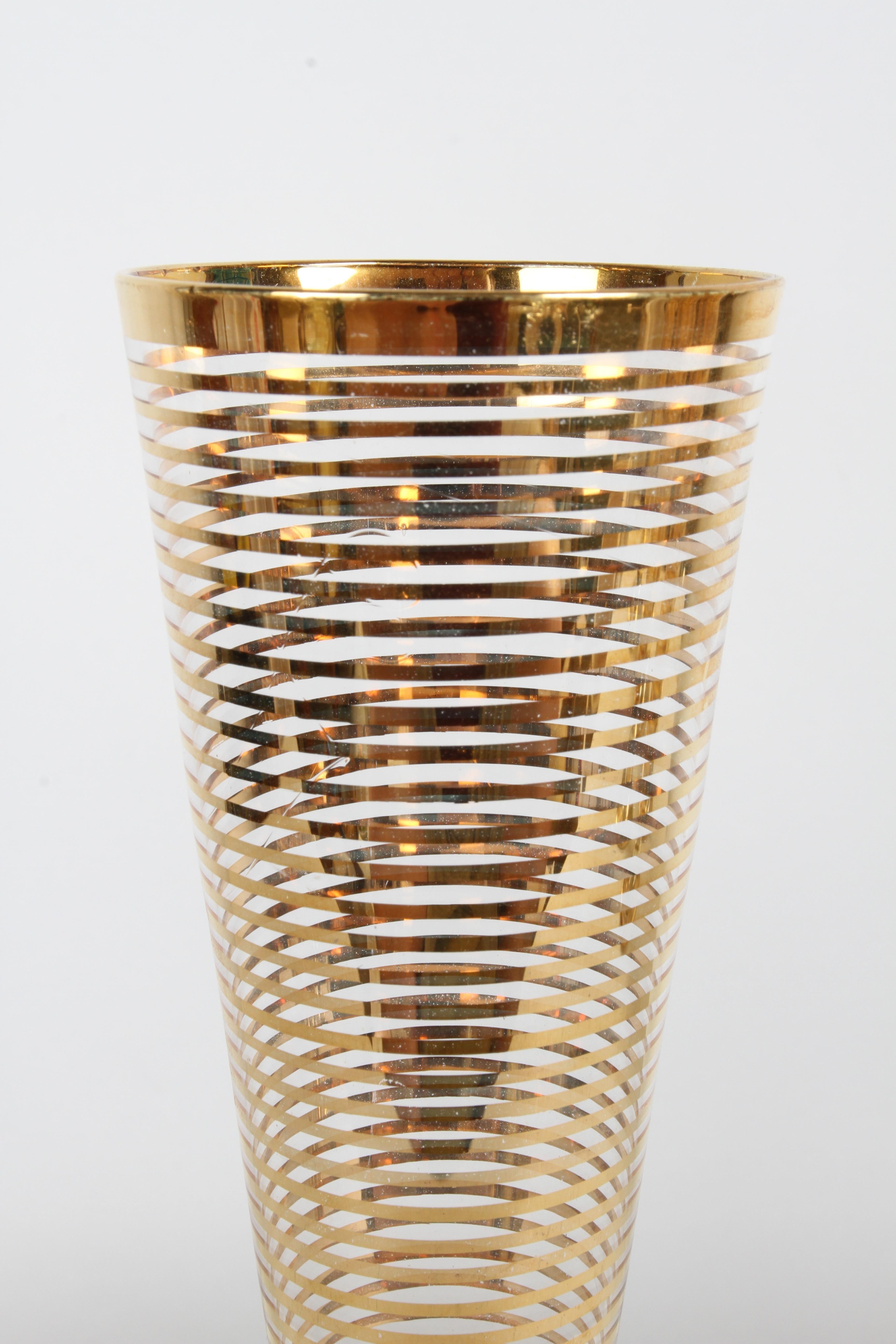 Barware Vintage MCM Copas de Champán 