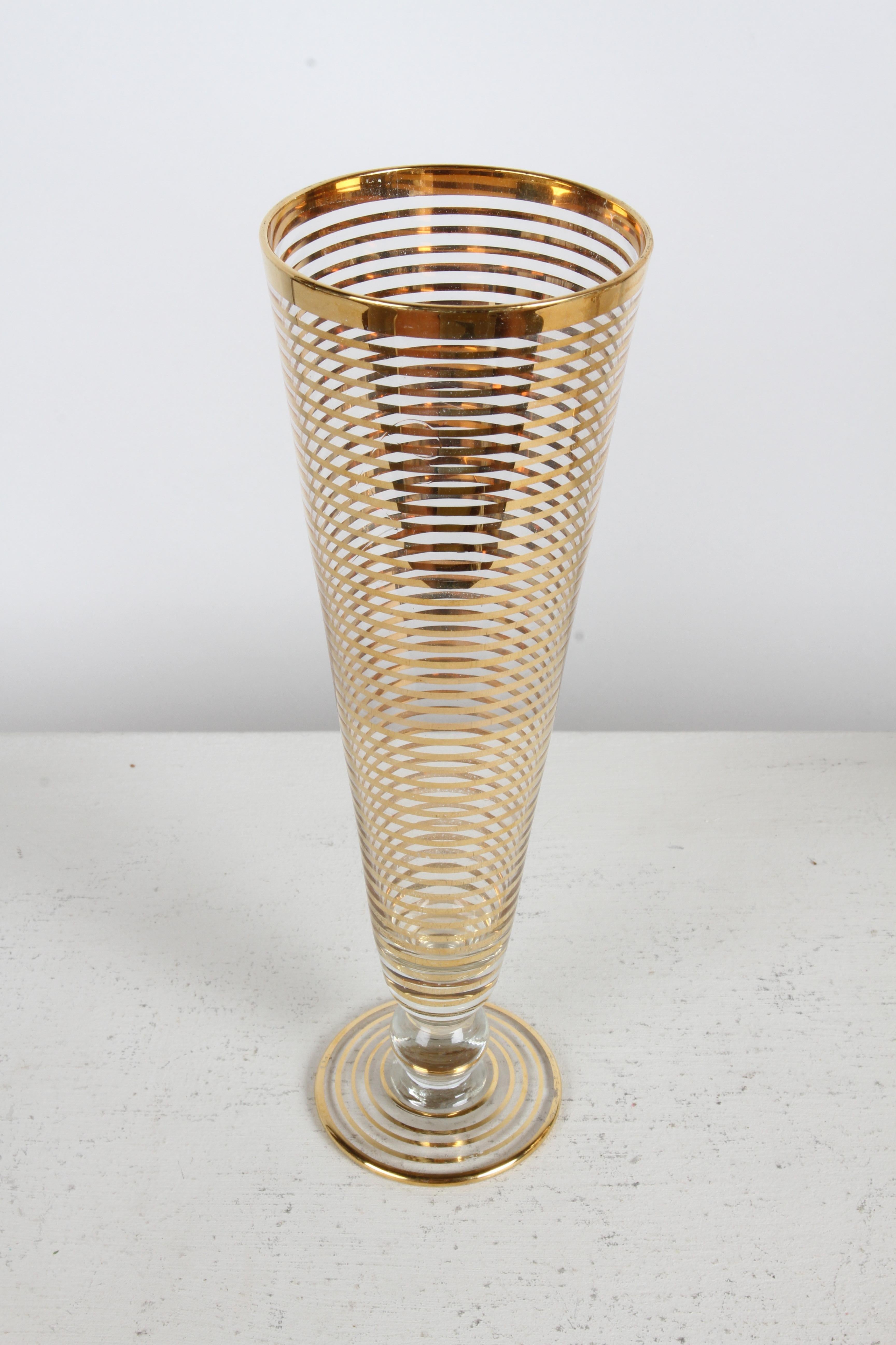 Barware Vintage MCM Copas de Champán 