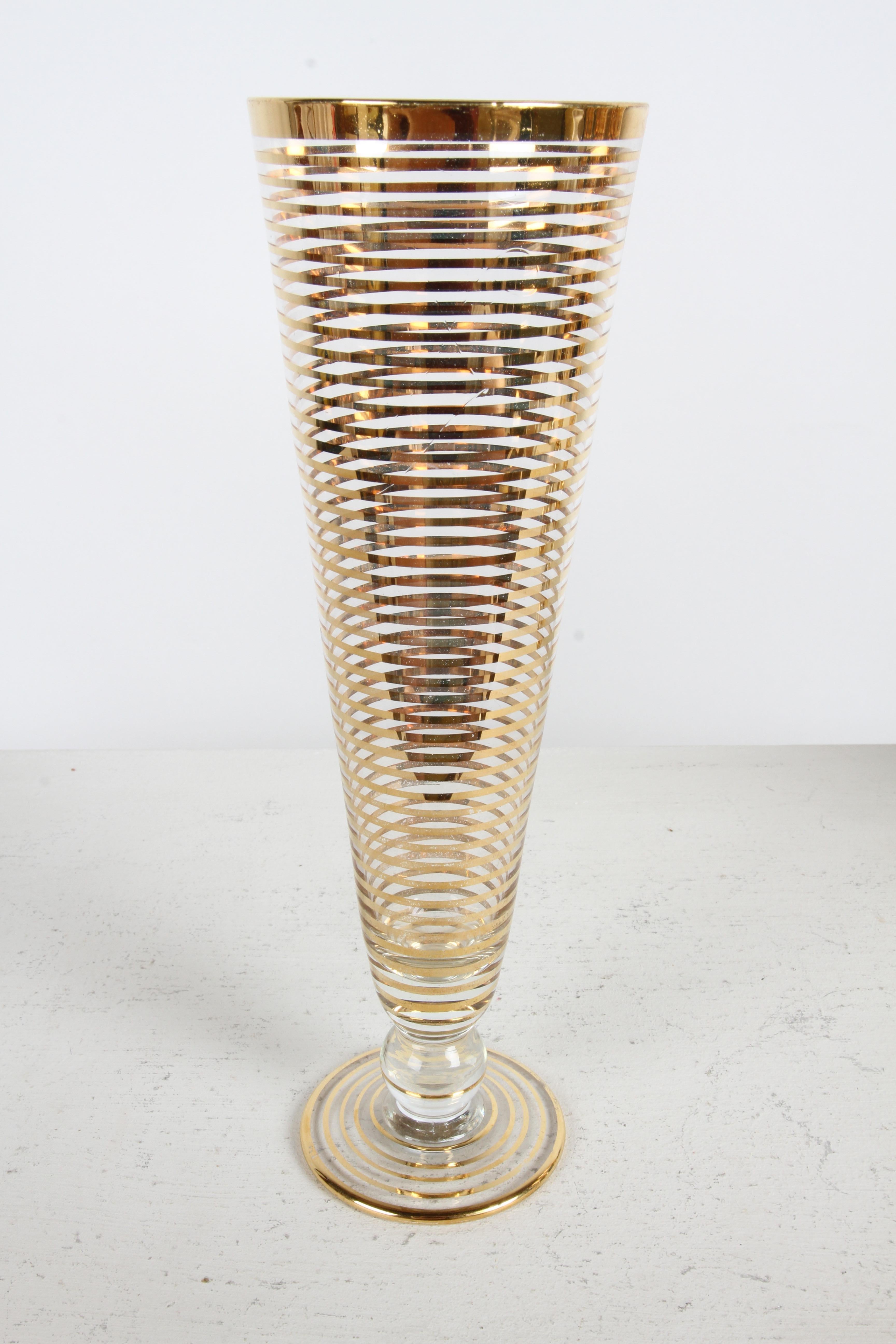 Barware Vintage MCM Copas de Champán 
