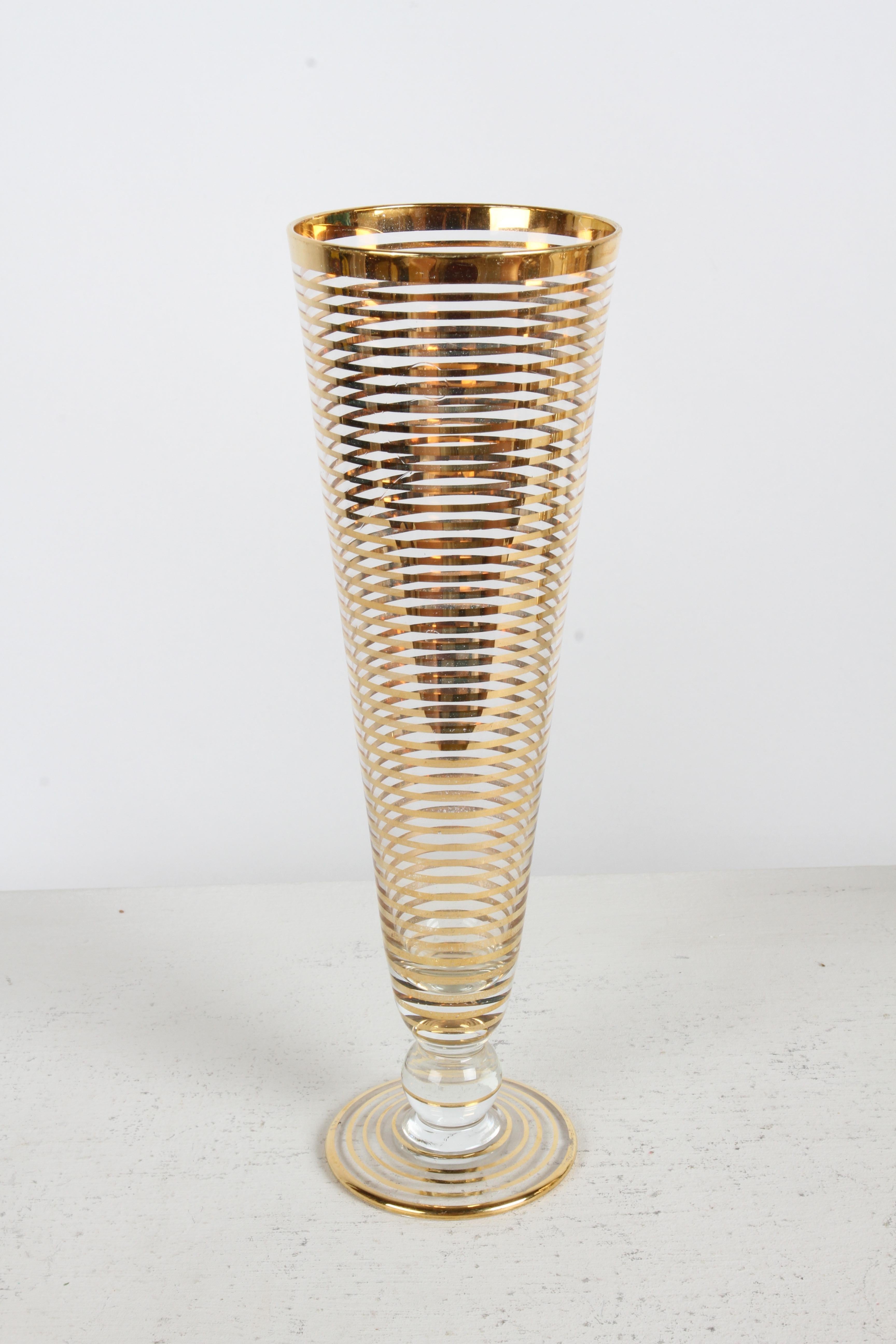 Barware Vintage MCM Copas de Champán 
