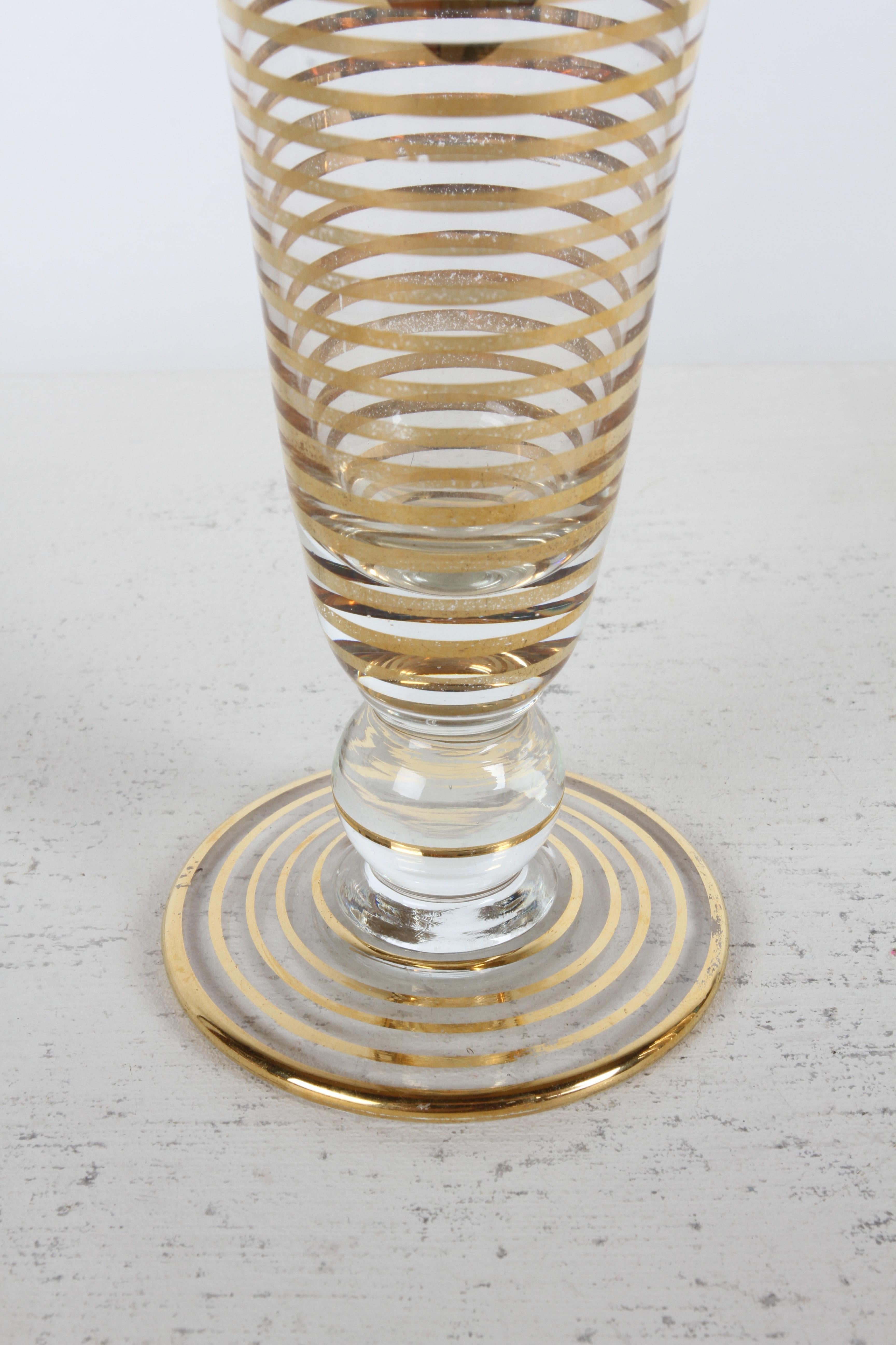 Barware Vintage MCM Copas de Champán 