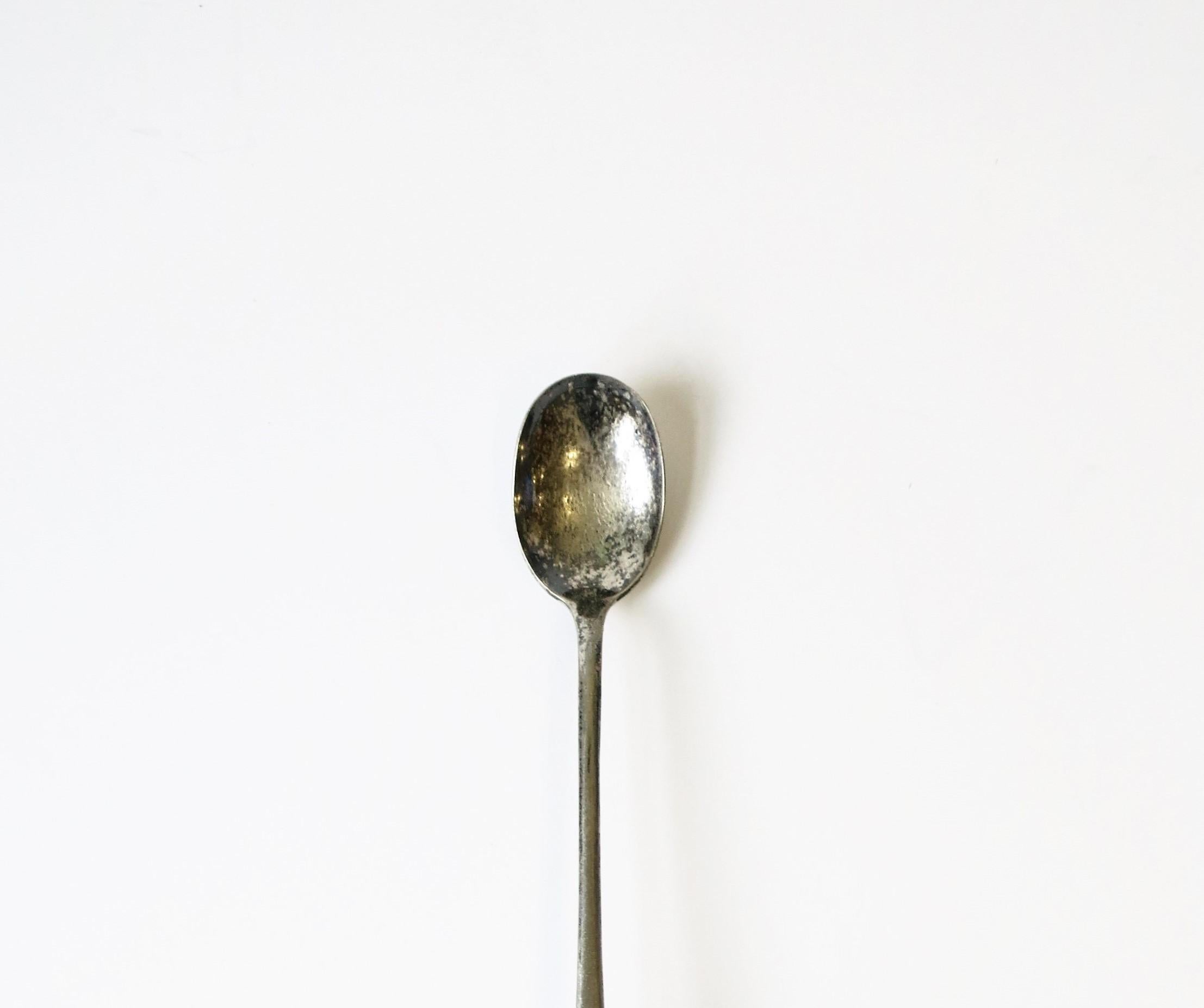 20th Century Vintage Barware Silver Plate Jigger Cocktail and Bottle Opener