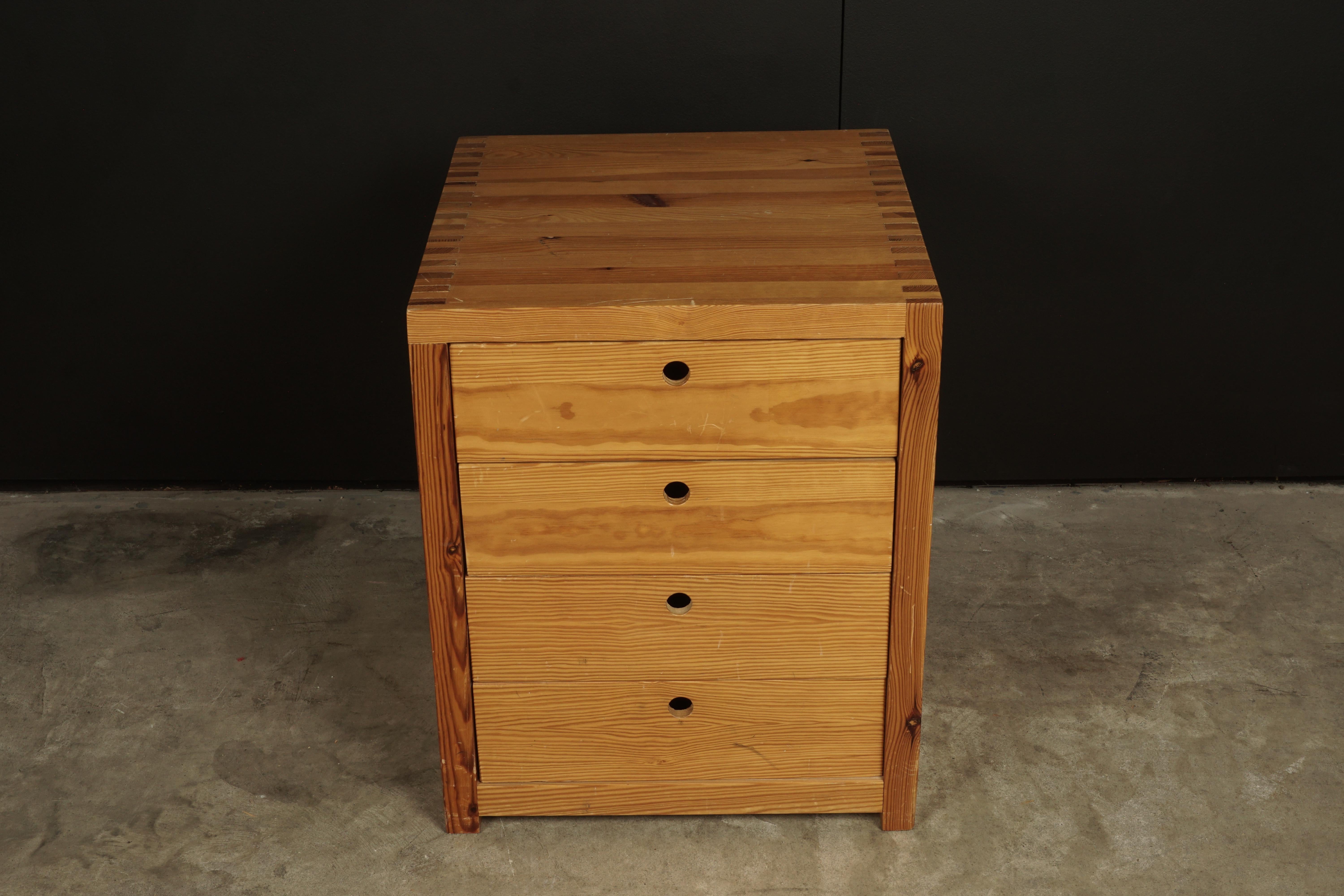 Pine Vintage Bas Van Pelt Chest of Drawers from Netherlands, circa 1960