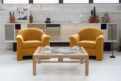 Vintage Basket Weave Coffee Table