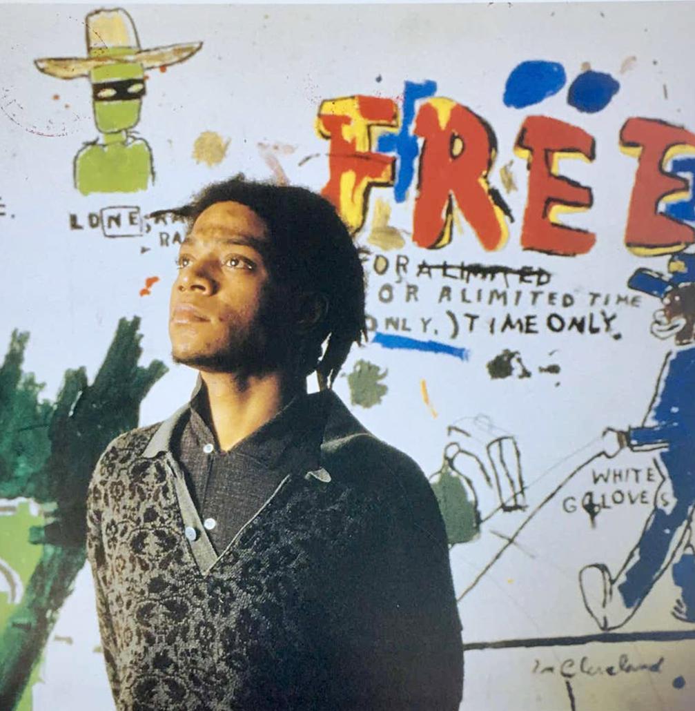 Galerie Jérôme de Noirmont, 2002
Carton d'annonce vintage pour une célèbre exposition de photos à Paris présentant des œuvres de Richard Avedon, Cindy Sherman, Michele, Richard Prince et Tseng Kowng Chi, dont la photo de Jean-Michel Basquiat
