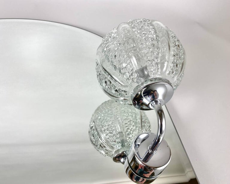 Vintage Bathroom Mirror with Two Sconces by Schemmann, Germany For Sale ...