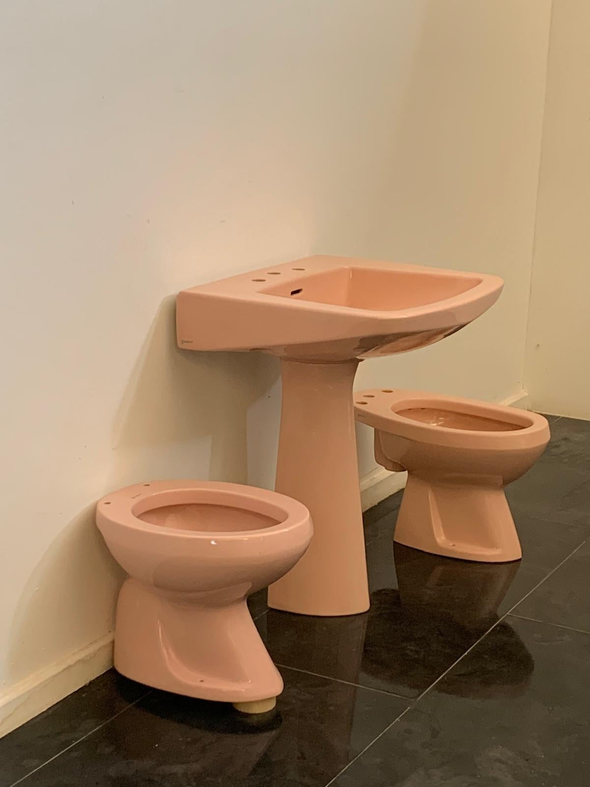 Ensemble de salle de bains vintage de Gio Ponti, années 1960, lot de 4 Bon état - En vente à Montelabbate, PU