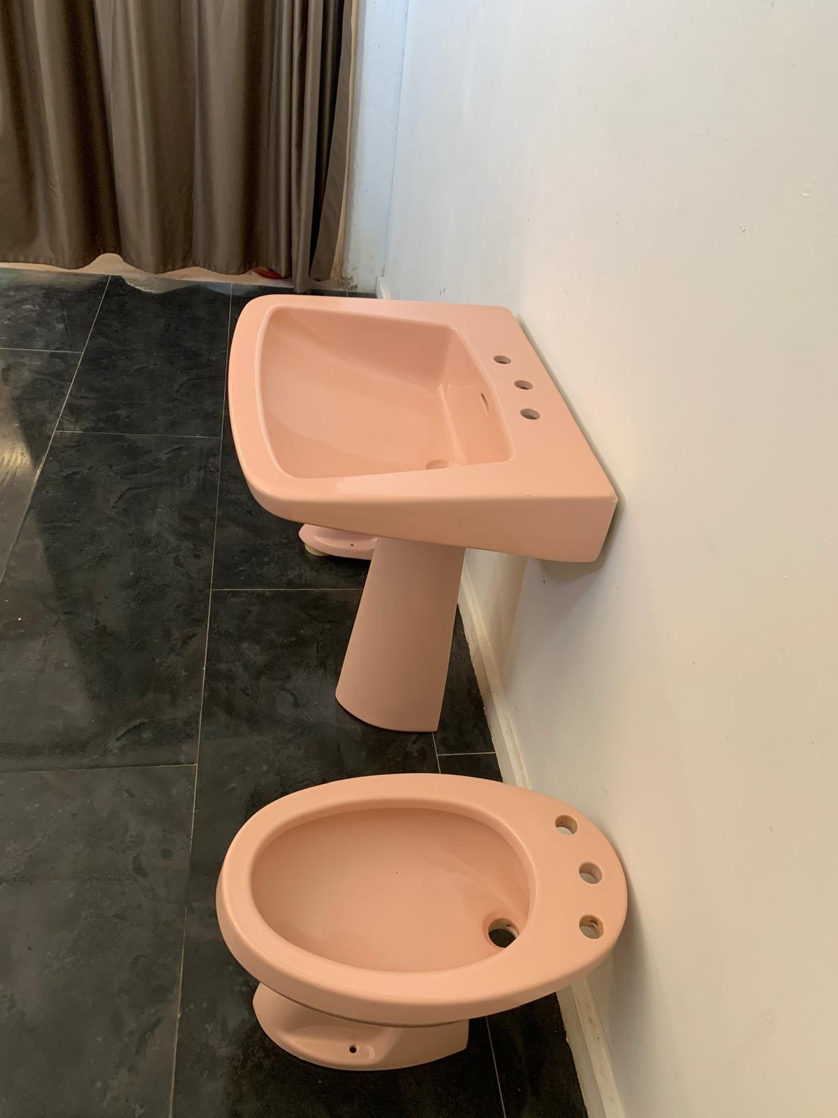 Ensemble de salle de bains vintage de Gio Ponti, années 1960, lot de 4 en vente 1