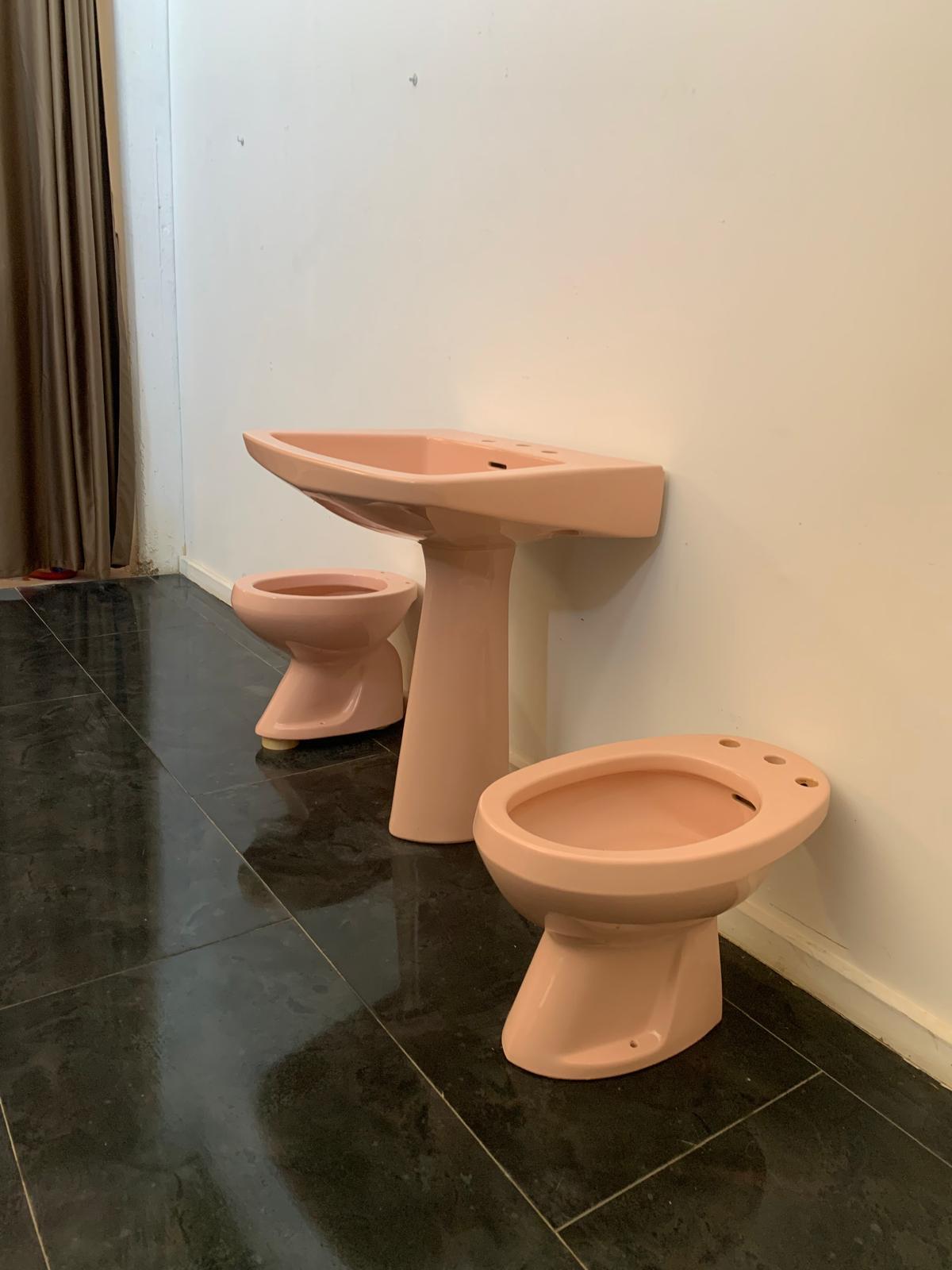 Ensemble de salle de bains vintage de Gio Ponti, années 1960, lot de 4 en vente 2