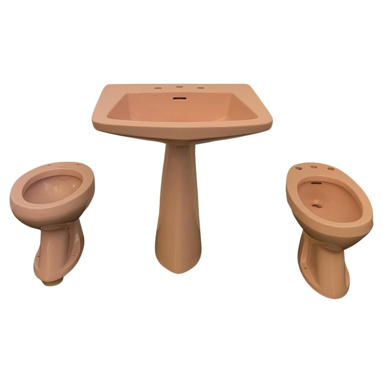 Vintage-Bad-Set von Gio Ponti, 1960er-Jahre, 4er-Set