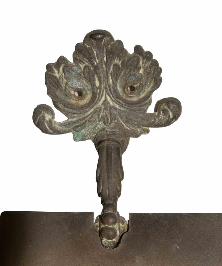 Vintage Bathroom Set in Green Marble, Italy Early 20th Century For Sale