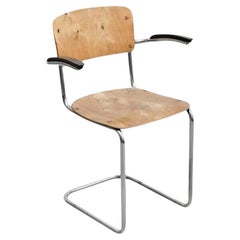 Bauhaus-Stuhl von Unknown Designer, Gispen, Holland, um 1930