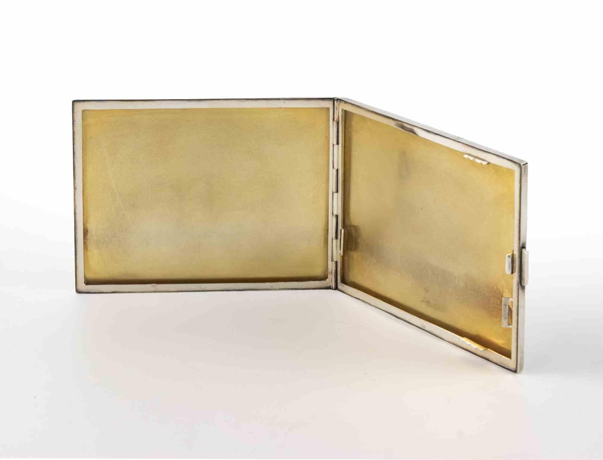 Allemand Vintage Bauhaus Cigarette Case, 1940s en vente