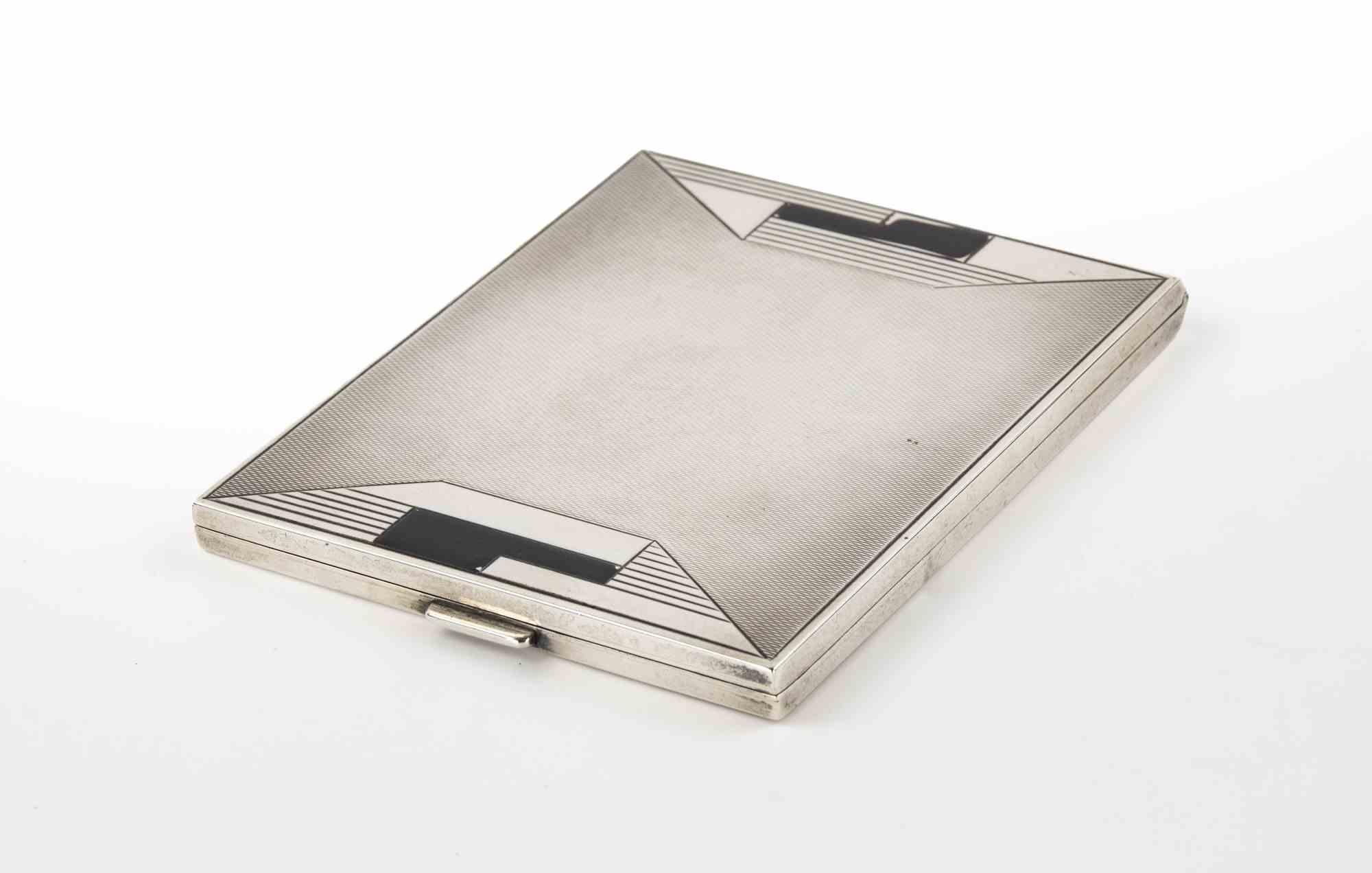 Milieu du XXe siècle Vintage Bauhaus Cigarette Case, 1940s en vente