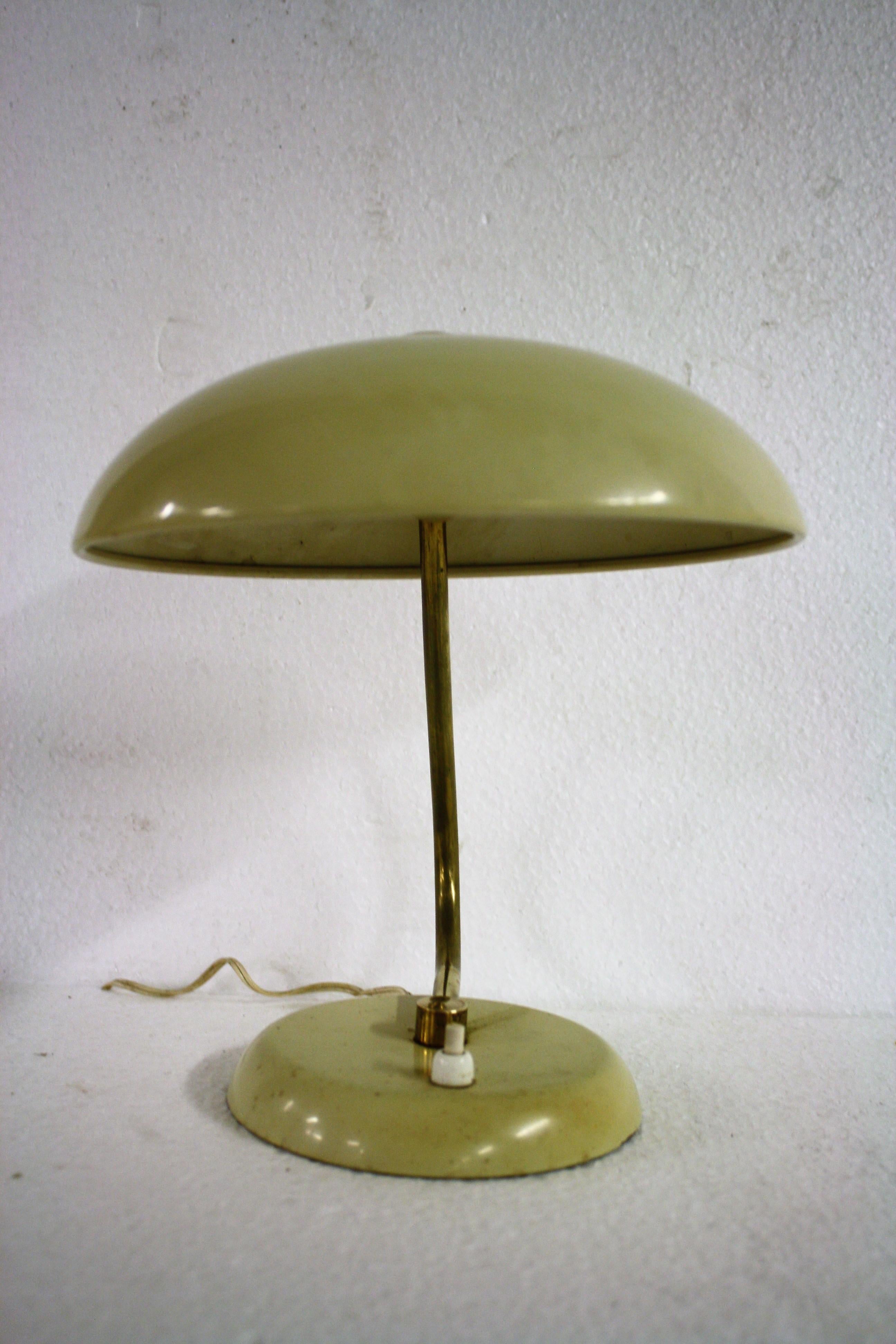 Vintage Bauhaus Desk Lamp, 1950s In Good Condition In HEVERLEE, BE