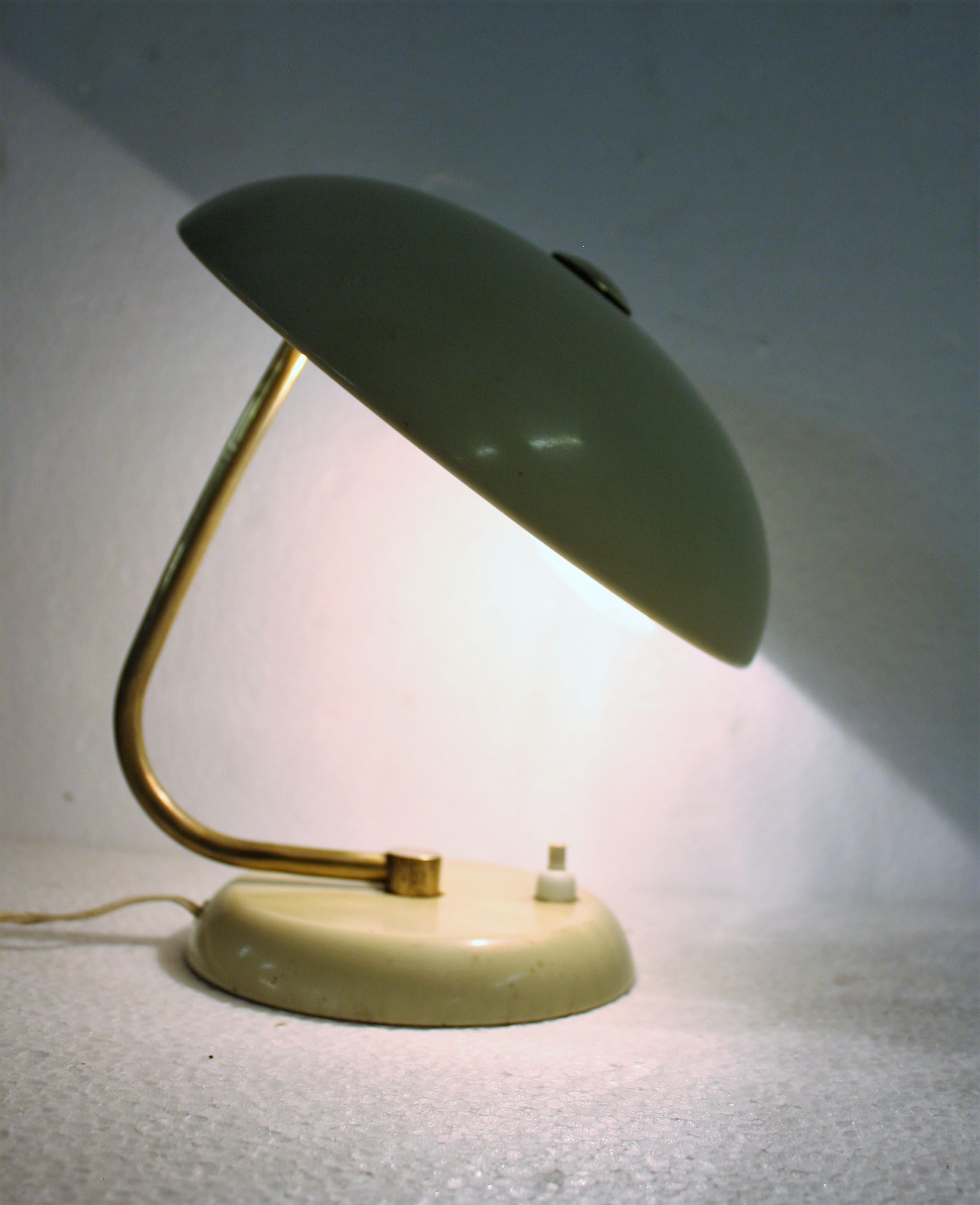 Metal Vintage Bauhaus Desk Lamp, 1950s