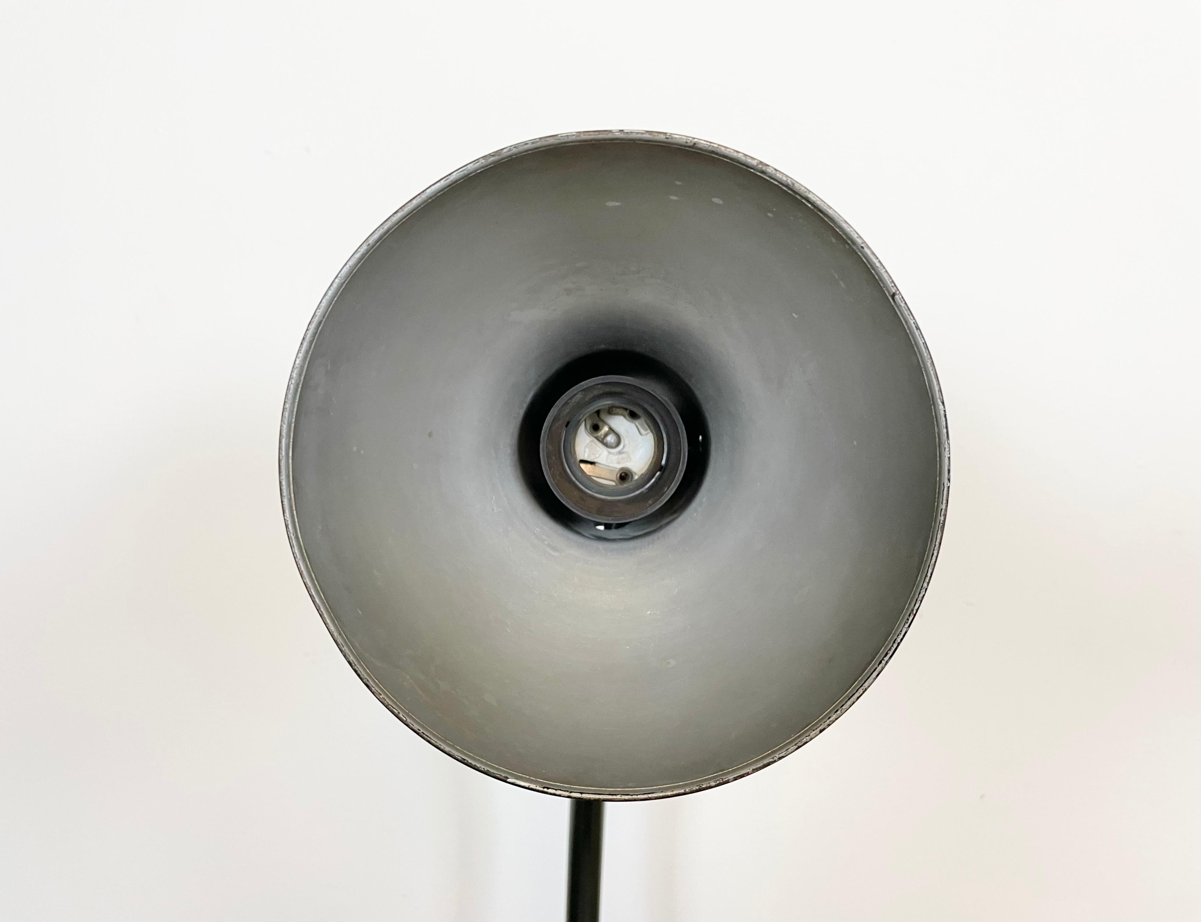 Vintage Dark Green Bauhaus Desk Lamp from Kandem Leuchten, 1930s 6