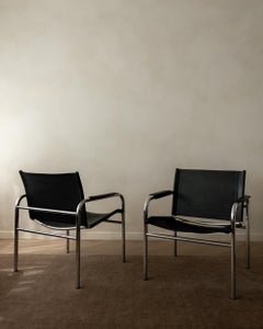 Vintage Bauhaus Klinte Lounge Chairs by Tord Björklund for IKEA, 1980s, Set of 2