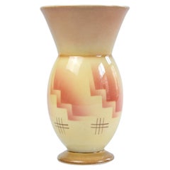 Vase BauhausSpritzdekor, Allemagne, années 1940