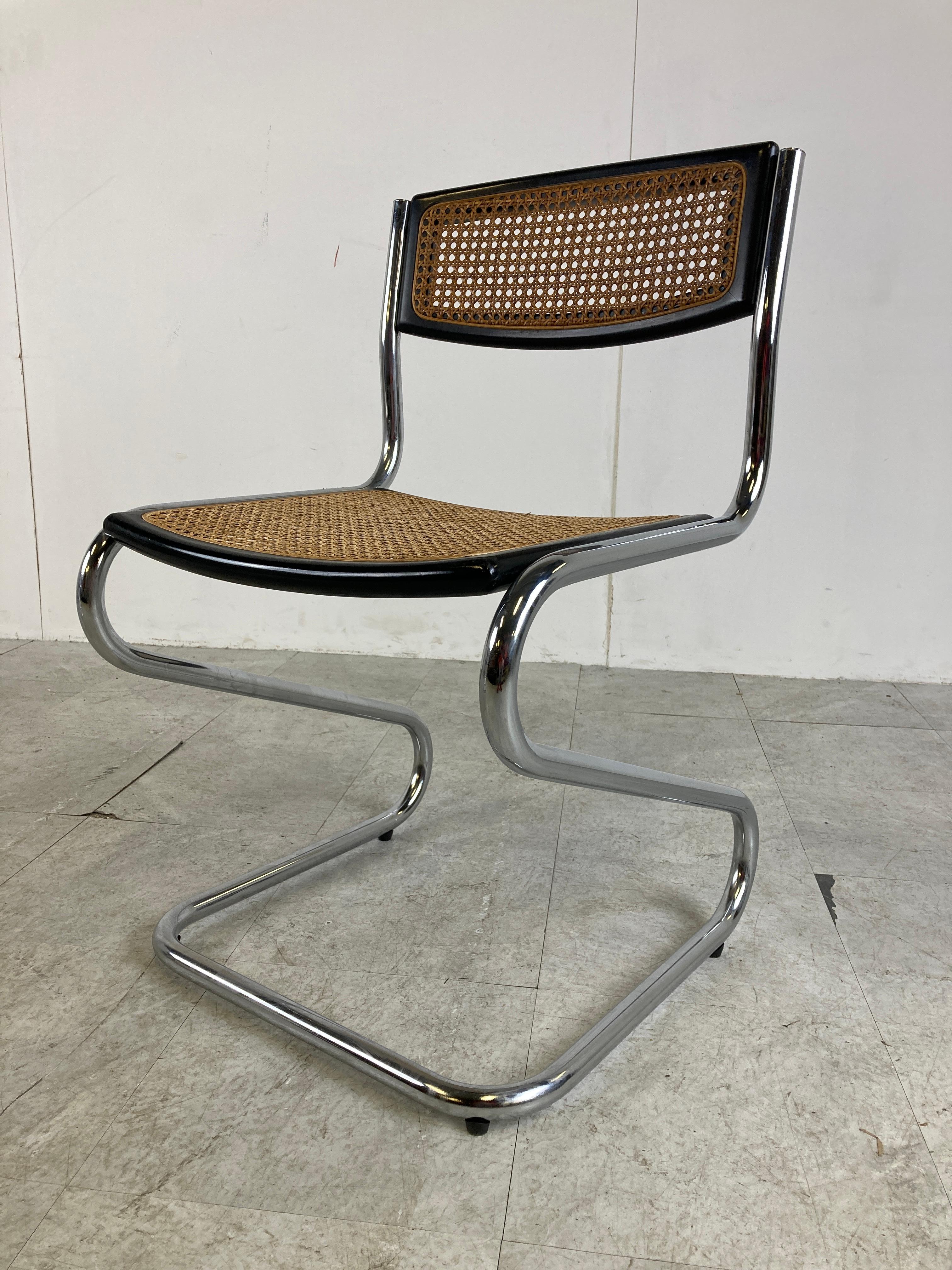 Vintage Bauhaus Style Dining Chairs, 1960s at 1stDibs
