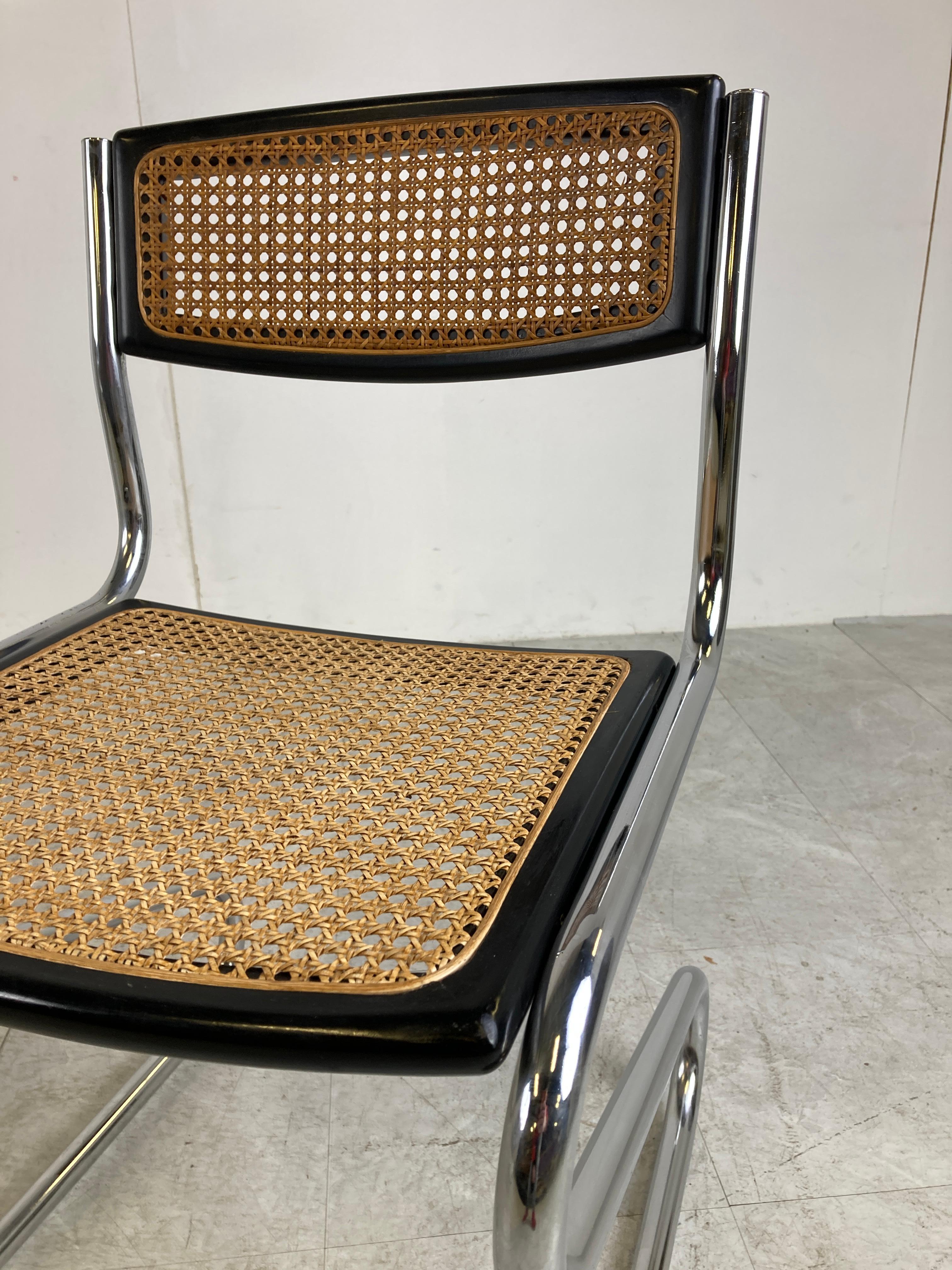 Vintage Bauhaus Style Dining Chairs, 1960s at 1stDibs