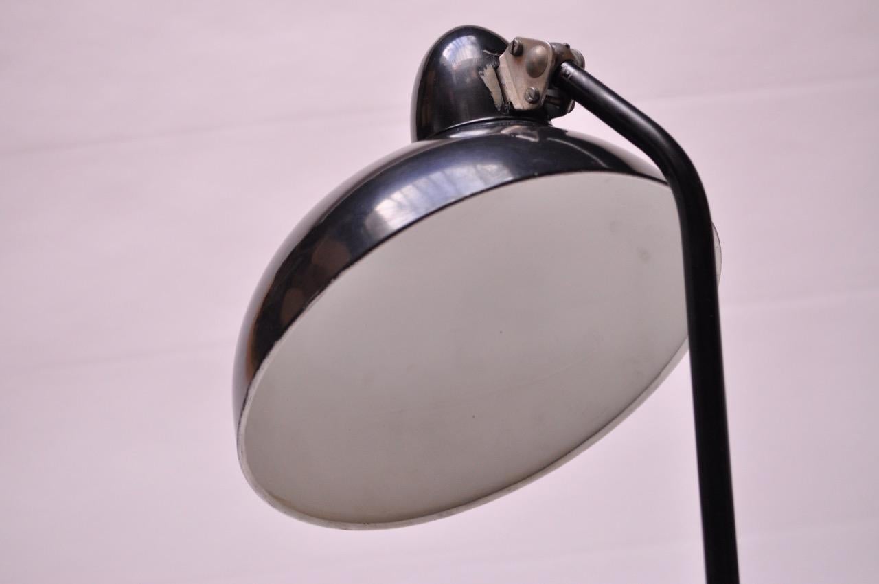 Vintage Bauhaus-Style Painted Metal Adjustable Table/Task Lamp  2