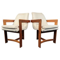 Vintage Bauhaus Style Teak Chairs