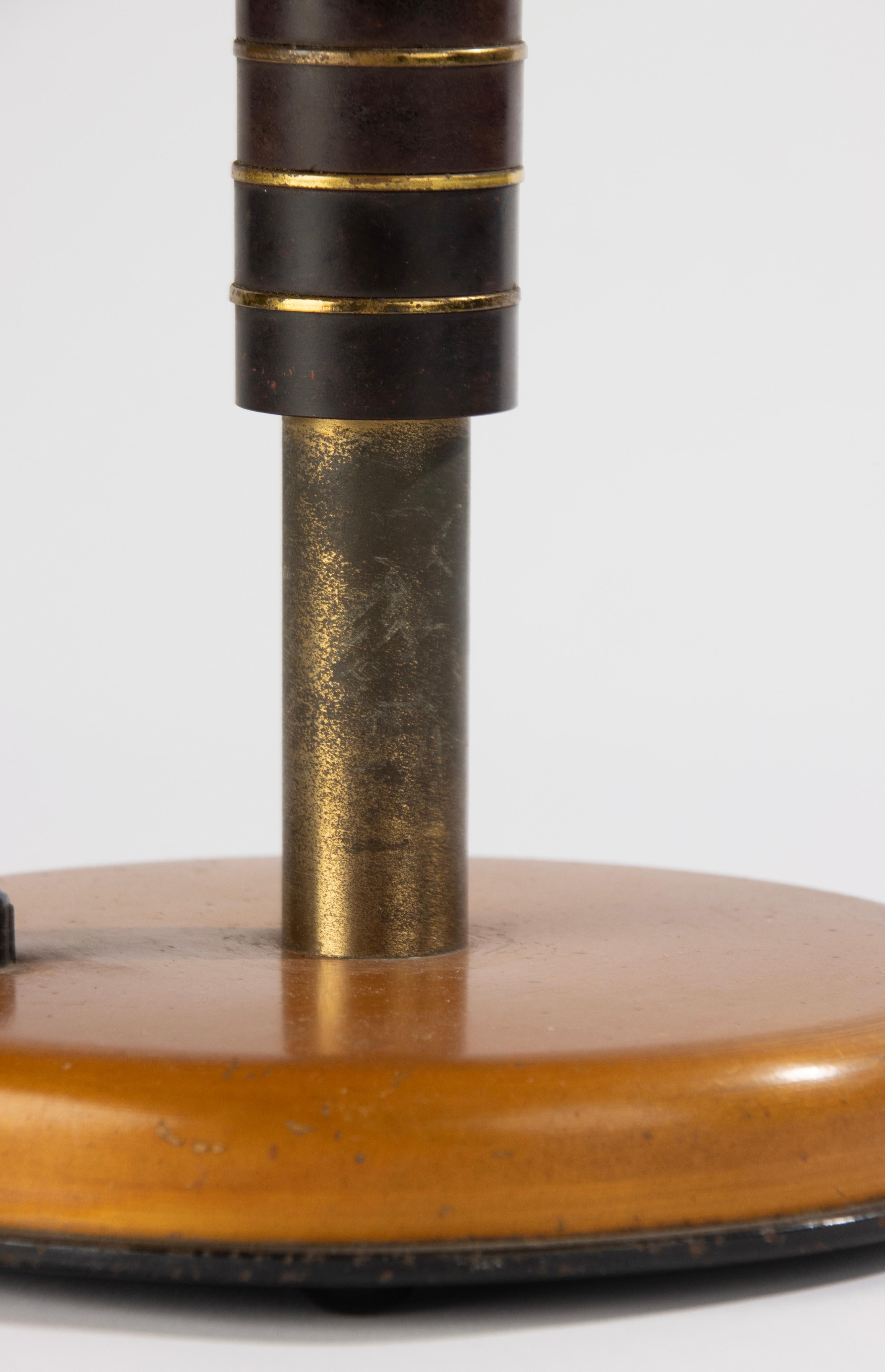 Vintage Bauhaus Table Lamp - 1940's - Bakelite and Metal 1