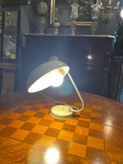 Vintage Bauhaus table lamp by Christian Deki for Koranda, 1940s