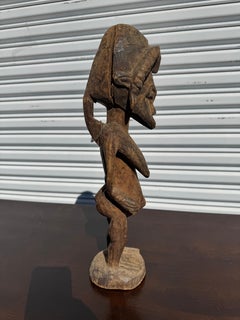 Vintage Baule Wood Fertility Sculpture