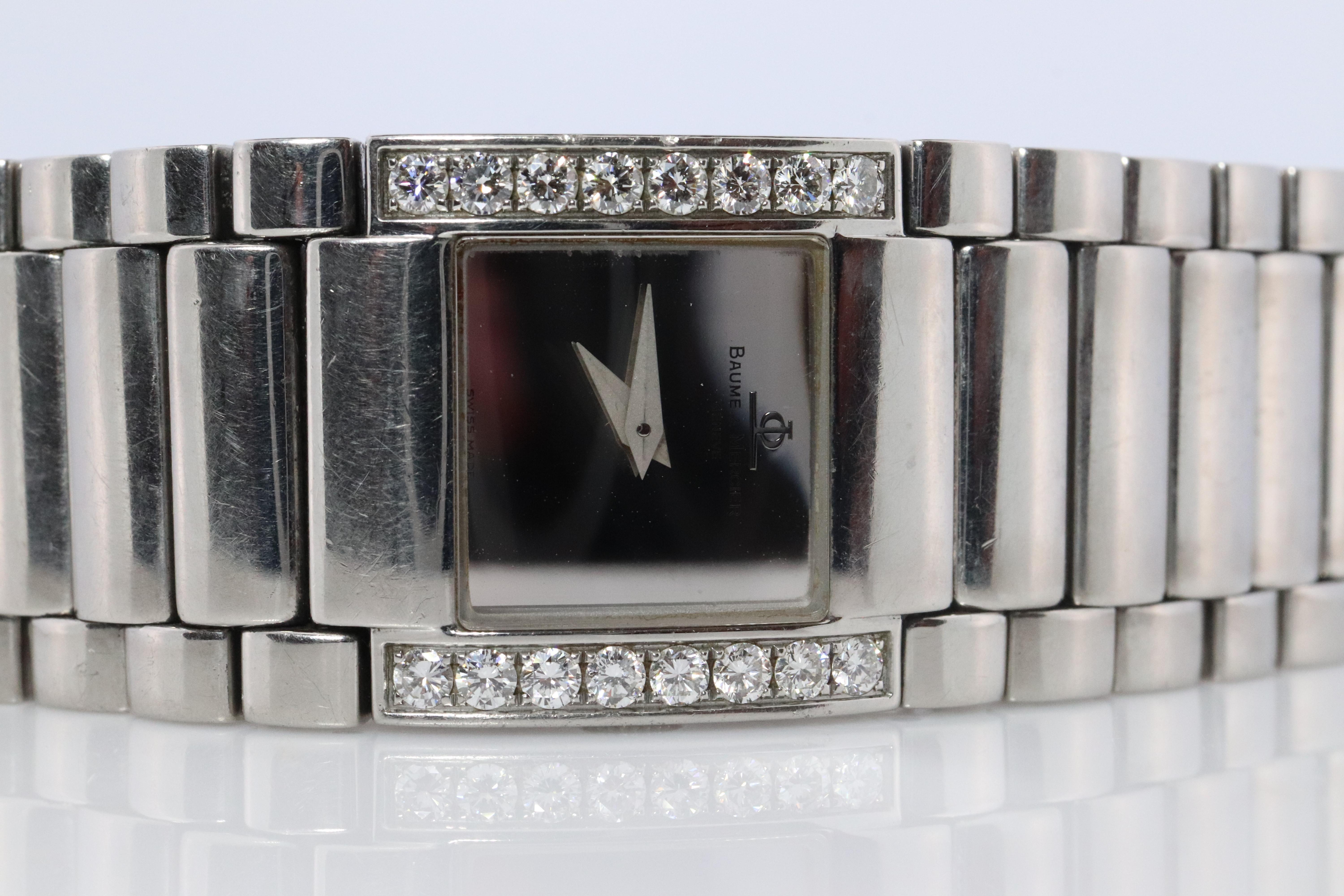 Reloj vintage Baume & Mercier Diamond. Reloj de pulsera Baume & Mercier Catwalk en venta 1