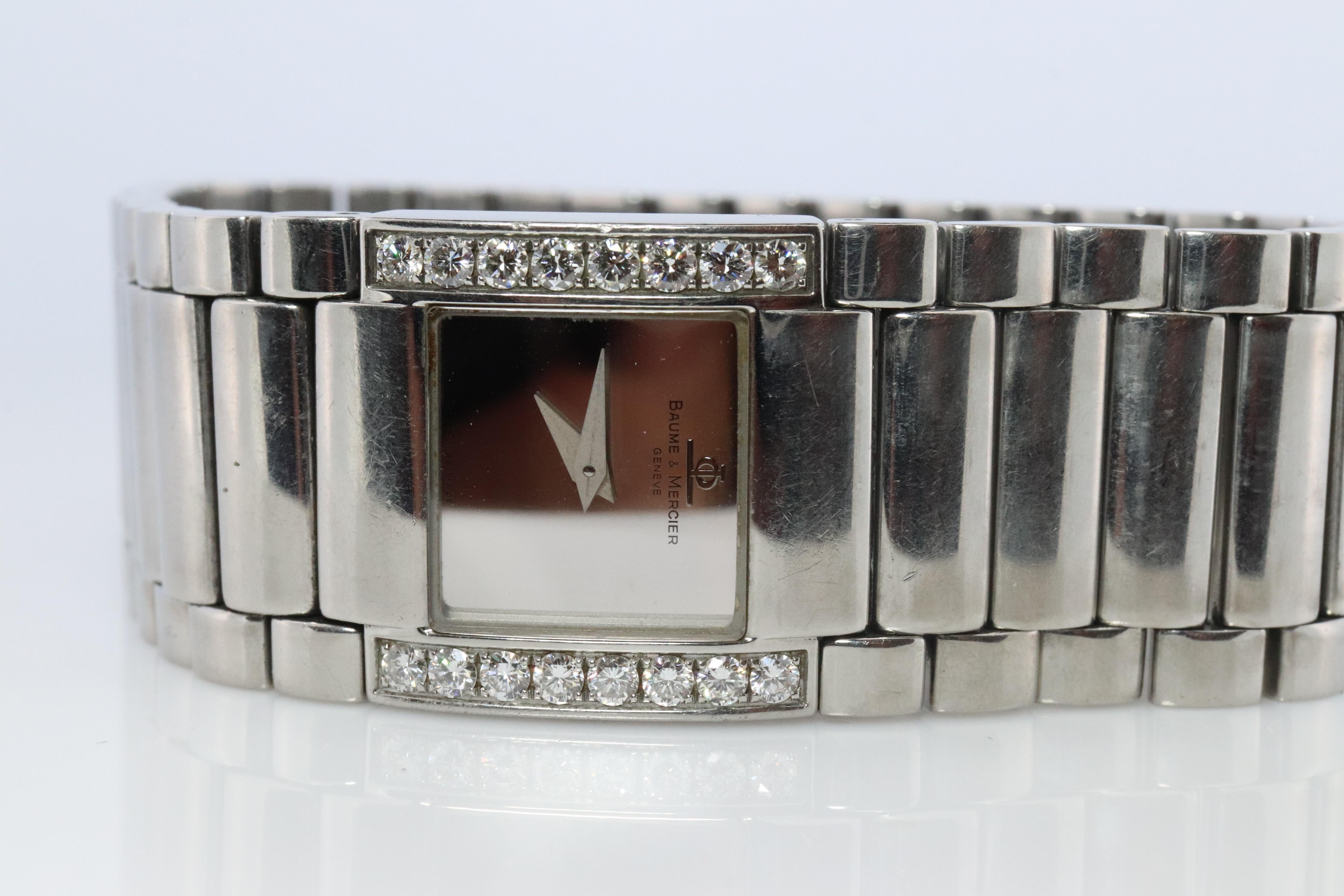 Reloj vintage Baume & Mercier Diamond. Reloj de pulsera Baume & Mercier Catwalk en venta 3