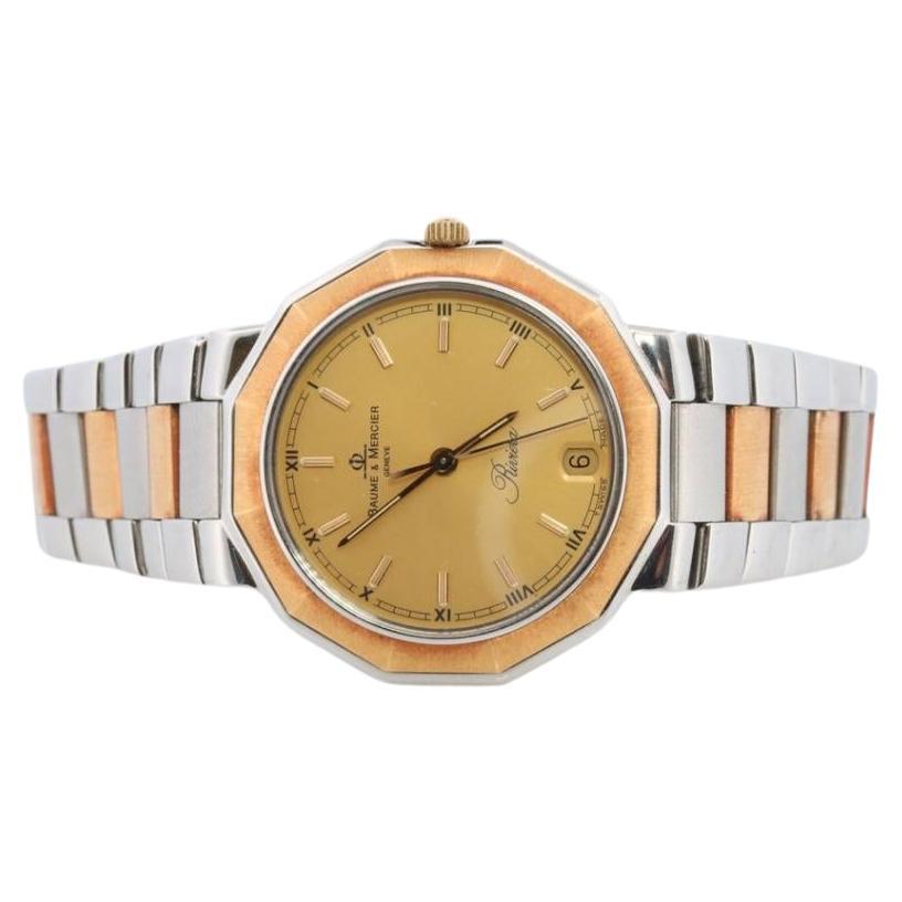 Vintage Baume and Mercier watch. Baume Mercier 5131.3 Riviera Yellow Gold