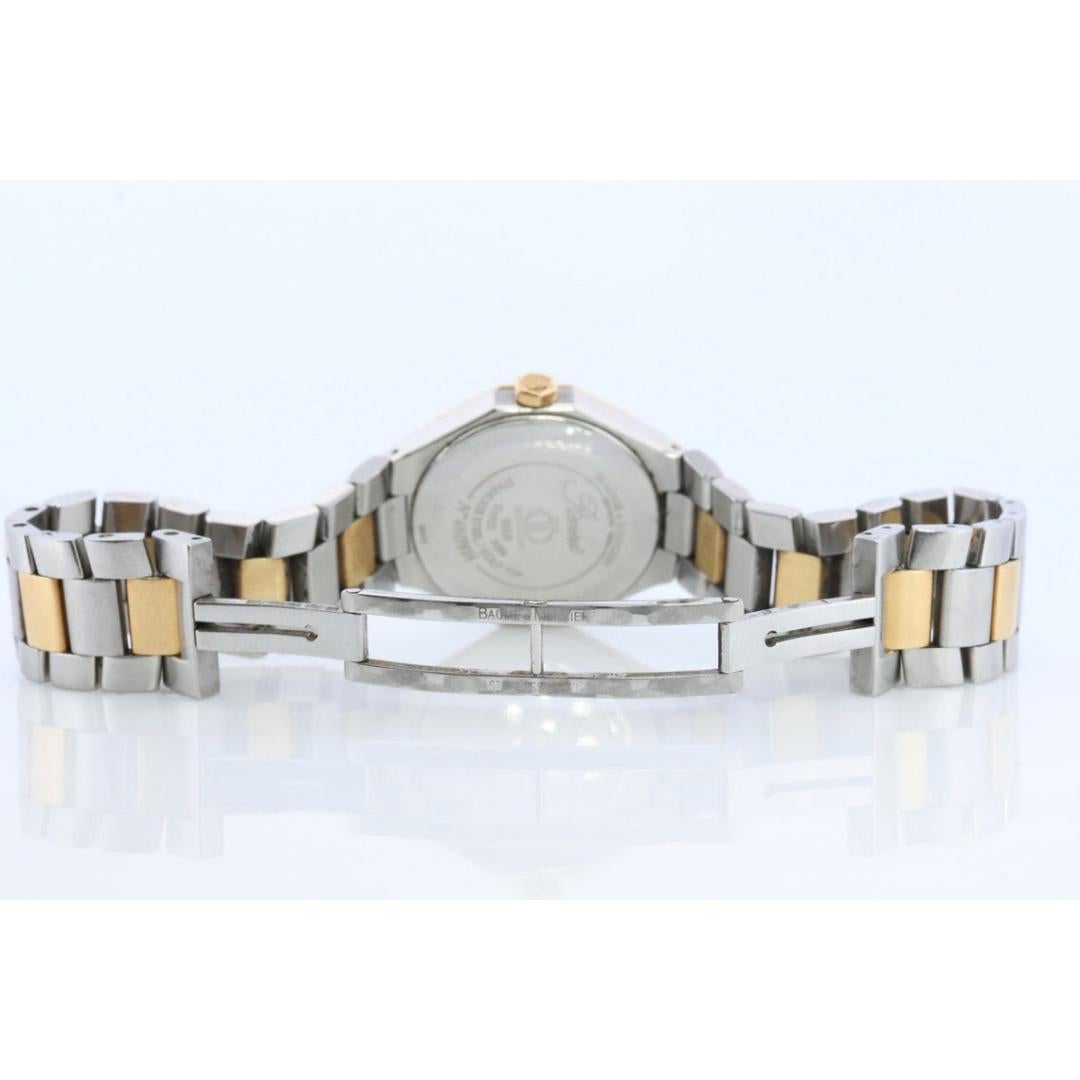 baume mercier 18k gold watch