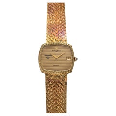 Vintage Baume
Mercer Baumatic 18K Gold Champagner Automatik 32mm Gehäuse Saudi Sta