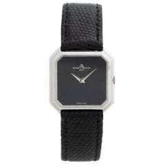 Vintage Baume & Mercier Dress Watch, Black Onyx Dial, Outstanding Condition