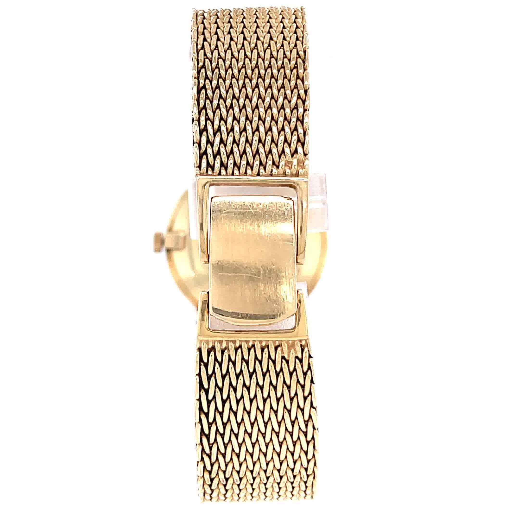 Vintage Baume & Mercier Gold Uhr 1