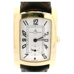 Vintage Baume & Mercier Hampton 18k Yellow Gold 26mm Wrist Watch Ref. MV045224