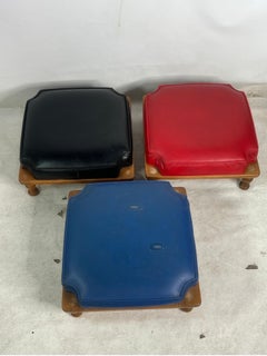Vintage Baumritter Stacking Ottoman’s, a Set of 3