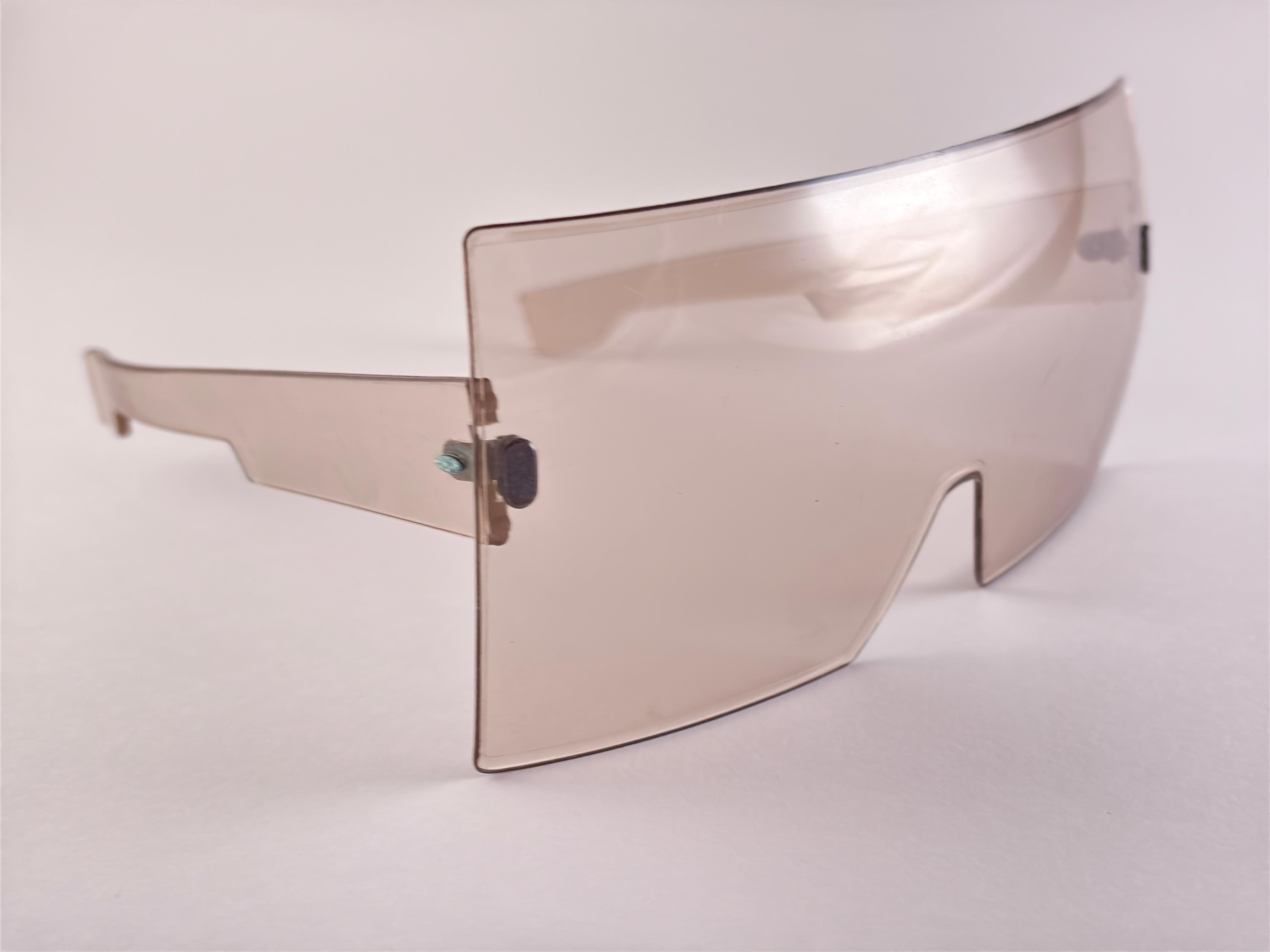 Femenino o masculino Vintage Bausch & Lomb 1960'S SHELLS Gafas de sol sobredimensionadas marrones B&L Usa en venta