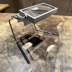 Vintage Bausch & Lomb Illuminated Stand Magnifier Industrial Modern