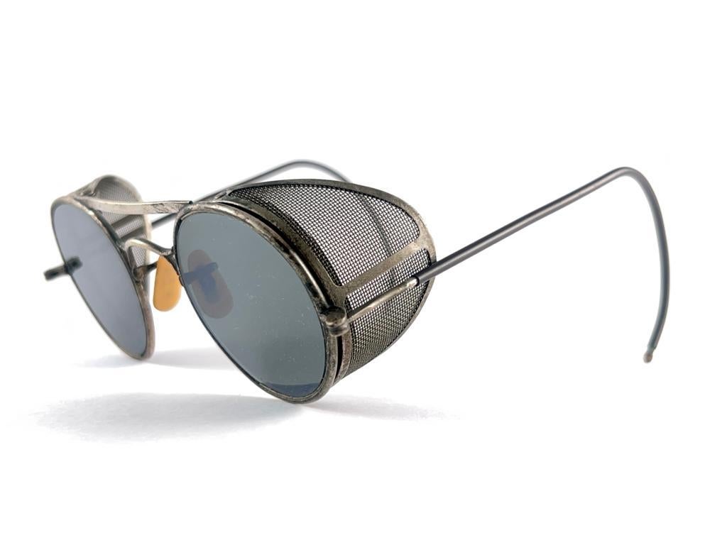 Vintage Bausch & Lomb Gafas de seguridad Steampunk Años 50 Artículo de coleccionista Gafas de sol en venta 1