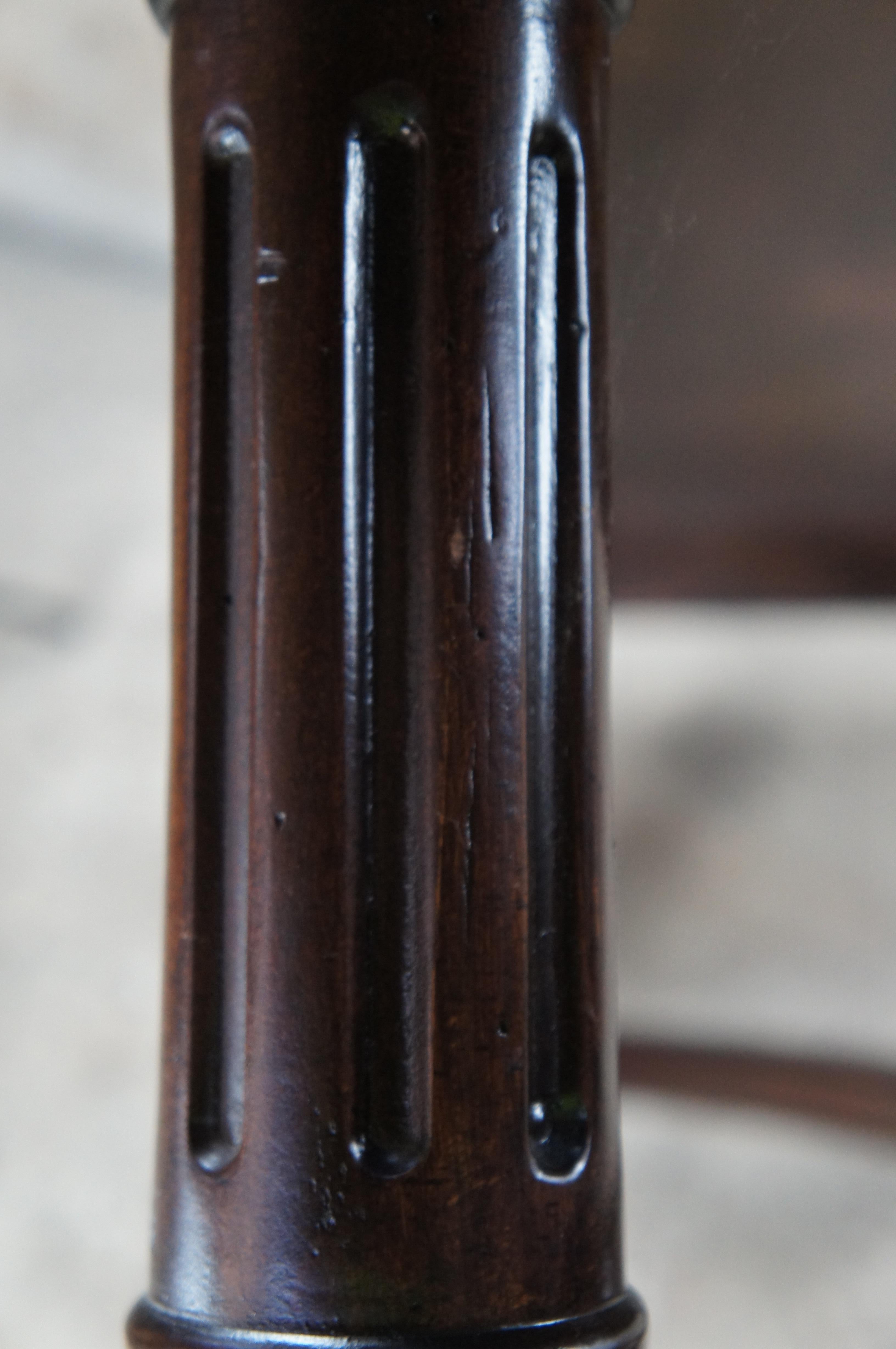 Vintage Bausman Rectangular Benchmade Coffee Cocktail Table Walnut Finish 8