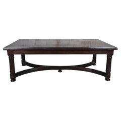 Vintage Bausman Rectangular Benchmade Coffee Cocktail Table Walnut Finish