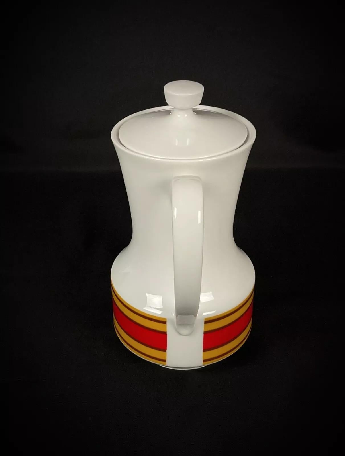 Porcellana Teiera di porcellana Vintage Bavaria W. Germany - 