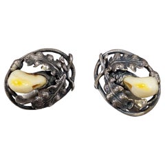 Used Bavarian Traditional Costume Jewelry Cufflinks