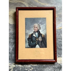 Vintage Baxter Print of Lord Nelson